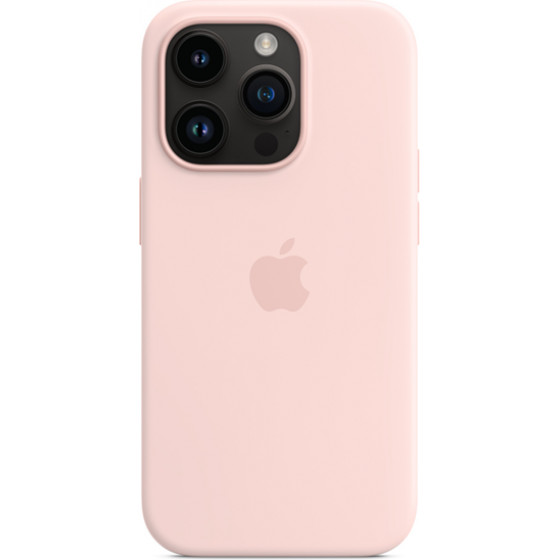 Apple Silicone Case Iphone 14 Pro With Magsafe Chalk Pink - (MPTH3ZMA)