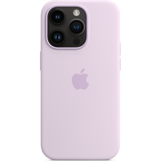 Apple Silicone Case Iphone 14 Pro With Magsafe Lilac - (MPTJ3ZMA)