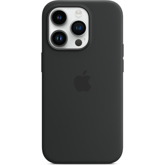 Apple Silicone Case Iphone 14 Pro With Magsafe Midnight - (MPTE3ZMA)