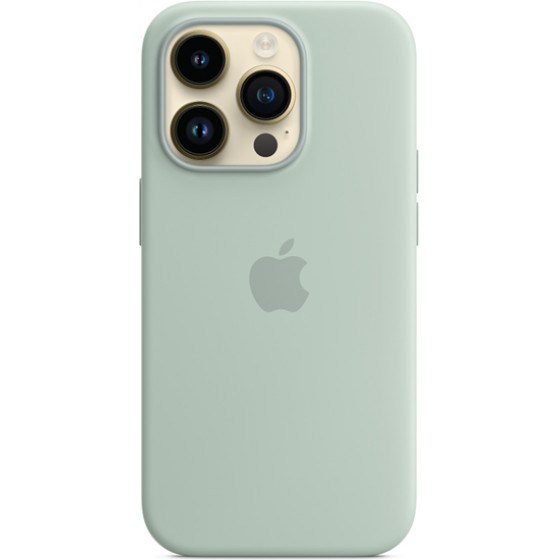 Apple Silicone Case Iphone 14 Pro With Magsafe Succulent - (MPTL3ZMA)