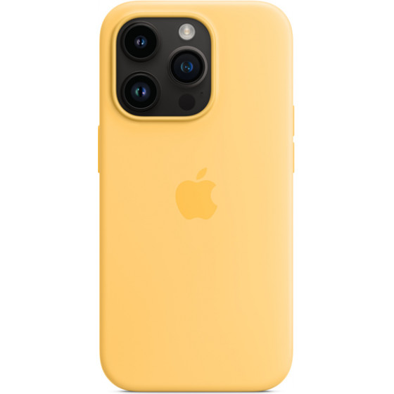 Apple Silicone Case Iphone 14 Pro With Magsafe Sunglow - (MPTM3ZMA)