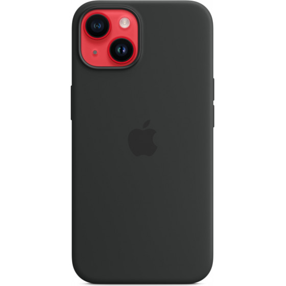 Apple Silicone Case Iphone 14 With Magsafe Midnight - (MPRU3ZMA)