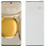Idol 1991 Tempered Glass Huawei P50 Pro 6.6'' 9H 0.30mm 3D Full Glue Semi Curved Finger Unlock Black Full COVER - (5205308322556)