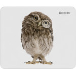 Defender Mousepad Wild Animals 220 x 180 x 2 Mm (OWL) - (50803-05)