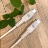Uunique Eco Friendly USB C to Lightning Cable White - (UUECOCABL1)