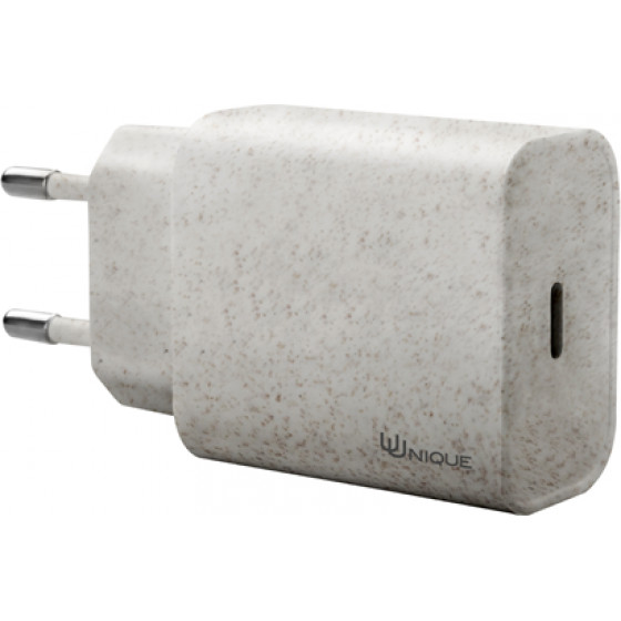 Uunique Charger PD 20W PD Eco Mains White - (UUECOMC104)