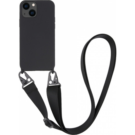 Vivanco Necklace Cover Iphone 13 Black Backcover - (62927)