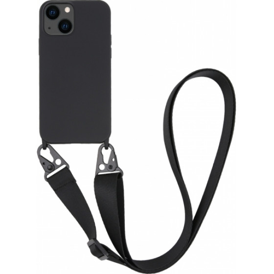 Vivanco Necklace Cover Iphone 13 Mini Black Backcover - (62931)