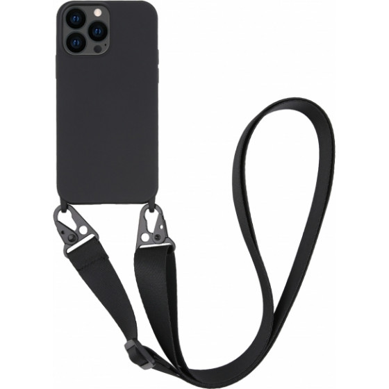 Vivanco Necklace Cover Iphone 13 Pro Max Black Backcover - (62921)