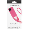 Vivanco Necklace Cover Iphone 13 Pro Pink Backcover - (62924)