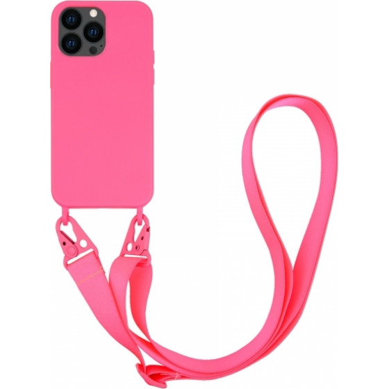 Vivanco Necklace Cover Iphone 13 Pro Pink Backcover - (62924)