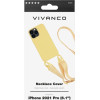 Vivanco Necklace Cover Iphone 13 Pro Yellow Backcover - (62926)