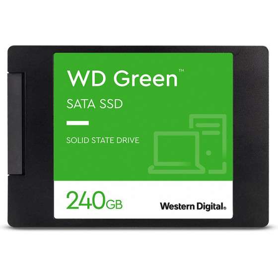 Western Digital Green Sata 240gb Ssd 2.5''/7mm Cased 240GB - (WDS240G3G0A)