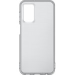 Samsung Original Soft Clear Cover A23 5G Black Backcover - (EF-QA235TBEGWW)