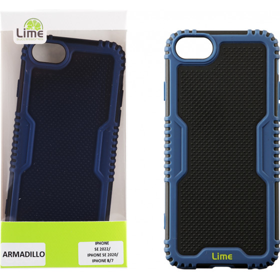Lime ���� Iphone Se 2022/Iphone Se 2020/Iphone 8/7 4.7'' Armadillo Full Camera Protection BLUE