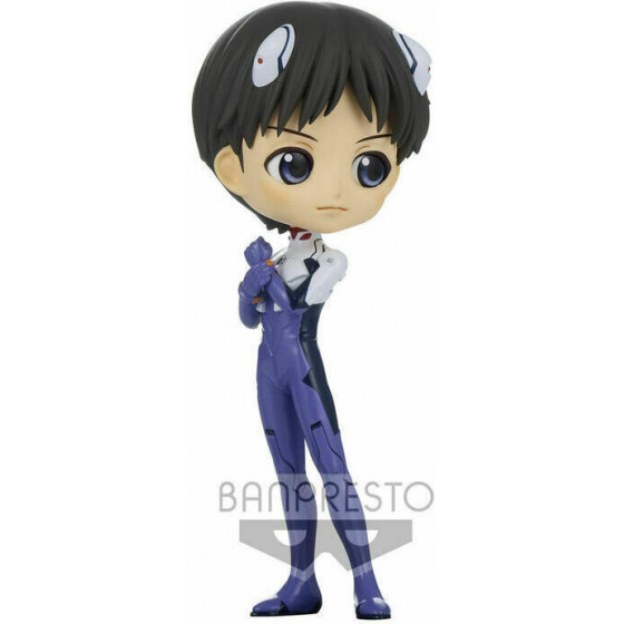 Banpresto Q Posket: Evangelion New Theatrical Edition - Shinji Ikari (Plugsuit Style) (Ver.B) Figure (14cm) (18354)