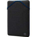 Hewlett Packard HP Protective Reversible 15.6 Black-Blue Laptop Sleeve - (2F1X7AA)