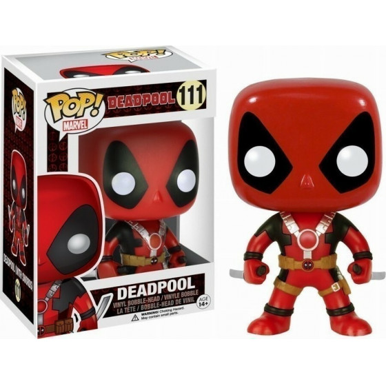 Funko Pop! Marvel: Deadpool Two Swords #111 Vinyl Bobble-Head Figure