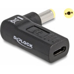 DeLock ���������� ����������� USB-C �� Acer 5.5x1.7mm, 90�, ������ - (60009)