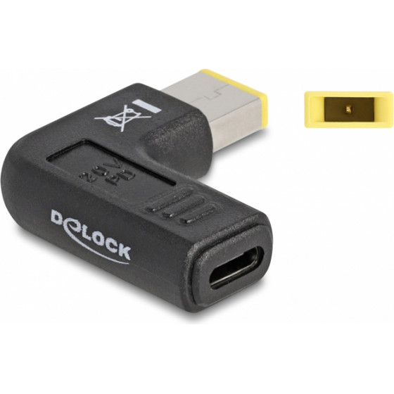 DeLock ���������� ����������� USB-C �� Lenovo 11x4.5mm, 90�, ����� - (60003)