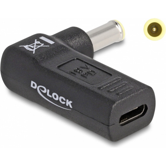 DeLock ���������� ����������� USB-C �� Samsung 5.5x3mm, 90�, ����� - (60013)