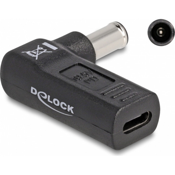DeLock ���������� ����������� USB-C �� Sony 6x4.3mm, 90�, ������ - (60014)