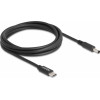 DeLock ������� ����������� USB-C �� Dell 4.5x3mm, 1.5m, ����� - (87974)