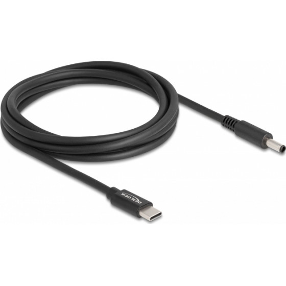 DeLock ������� ����������� USB-C �� Dell 4.5x3mm, 1.5m, ����� - (87974)