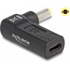 DeLock ���������� ����������� USB-C �� 5.5x2.5mm, 90�, ������ - (60011)