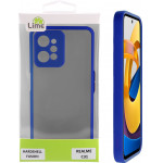 Lime ���� Realme C31 6.5'' Hardshell Fusion Full Camera Protection Blue With Yellow KEYS