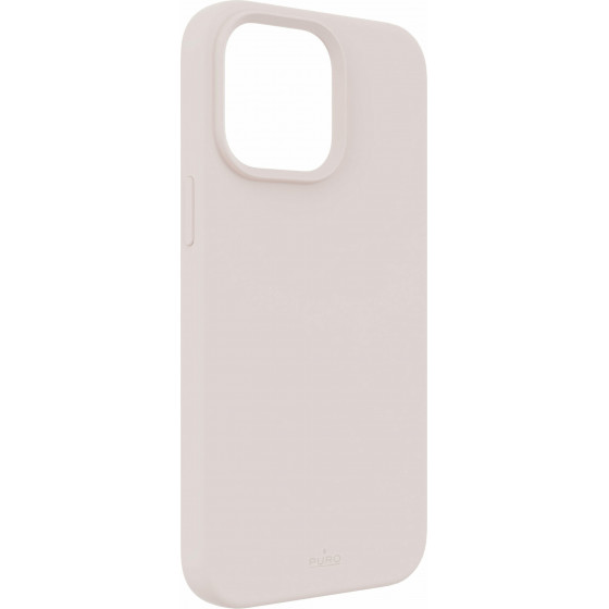 Puro Cover Silicon With Microfiber Inside ��� Iphone 14 Pro Max 6.7' - ��� - (IPC14P67ICONROSE)