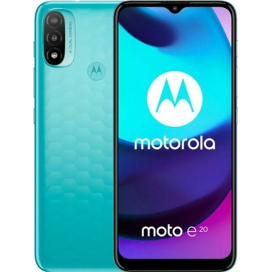 Motorola ������ Moto E20 XT2155-6 6.5'' 4G 32GB/2GB Dual Sim Coastal Blue GR