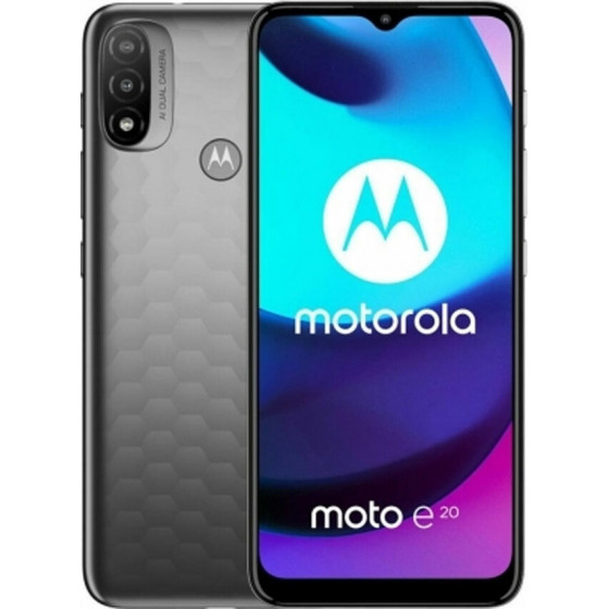 Motorola ������ Moto E20 XT2155-6 6.5'' 4G 32GB/2GB Dual Sim Graphite GR