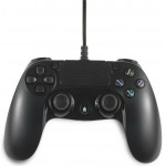 Spartan Gear - Hoplite Wired Controller (compatible with PC and playstation 4) (colour: Black)