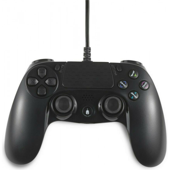 Spartan Gear - Hoplite Wired Controller (compatible with PC and playstation 4) (colour: Black)
