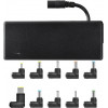 LAMTECH UNIVERSAL NOTEBOOK ADAPTER 90W 19V-20V 10 TIPS - (LAM100037)