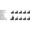 LAMTECH UNIVERSAL NOTEBOOK ADAPTER 90W 19V-20V 10 TIPS - (LAM100037)