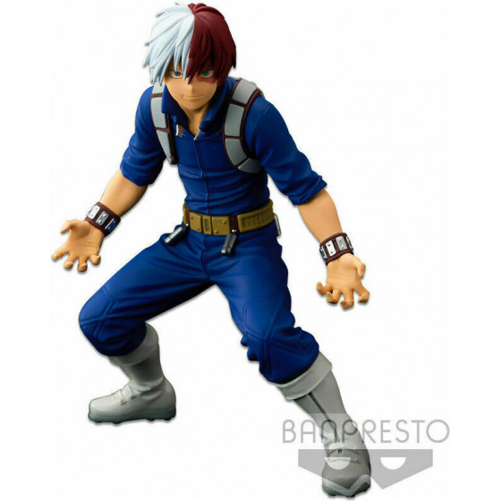 Banpresto My Hero Academia World Figure Colosseum Modeling Academy Super Master Stars Piece The Shoto Todoroki[Two Dimensions] (18229)