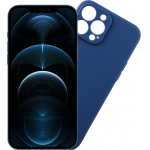 Volte-Tel ���� Iphone 12 Pro Max 6.7'' Silicon Tpu Full Camera Protection BLUE - (5205308323713)