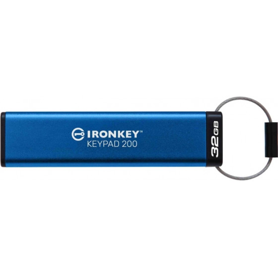 Kingston Usb Flash 32GB Ironkey Keypad - (IKKP200/32GB)