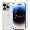 Vivid Set Tpu Case + Full Face Tempered Glass Apple Iphone 14 Pro Black - (VIGELLY297GLASSBK)
