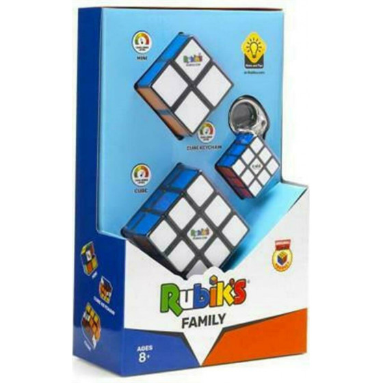 Spin Master Rubik�s Cube: Rubiks Family Pack (3 pcs) (6064015)