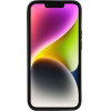 Vivid Silicone Cover Apple Iphone 14 Plus Black - (VISILI295BK)
