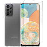 Vivid Set Tpu Case + Tempered Glass Samsung Galaxy A23 5G - (VIGELLY259GLASSTN)
