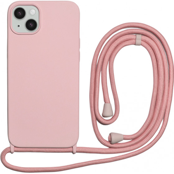 Vivid Silicone Cover Lace Apple Iphone 14 Nude - (VISILACE296NUDE)
