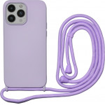 Vivid Silicone Cover Lace Apple Iphone 14 Pro Lilac - (VISILACE297LILAC)