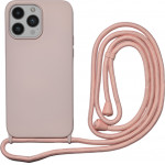 Vivid Silicone Cover Lace Apple Iphone 14 Pro Nude - (VISILACE297NUDE)