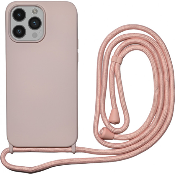 Vivid Silicone Cover Lace Apple Iphone 14 Pro Nude - (VISILACE297NUDE)