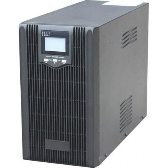 Energenie Pure Sine Wave UPS, Lcd DISPLAY, USB, 1000VA, Black - (EG-UPS-PS1000-01)