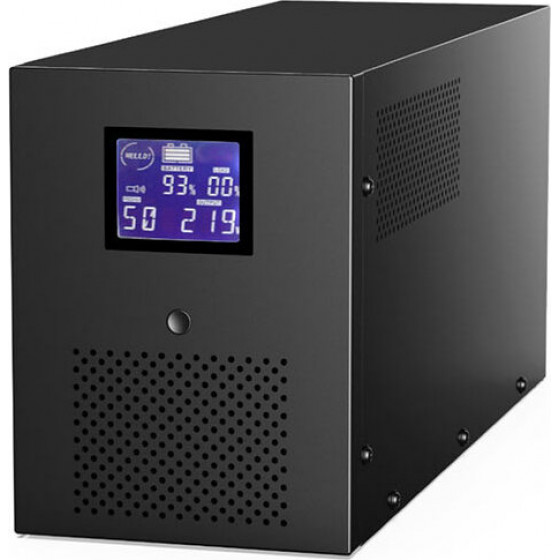 Energenie Ups With Usb And Lcd Display 3000 Va Black - (EG-UPS-036)